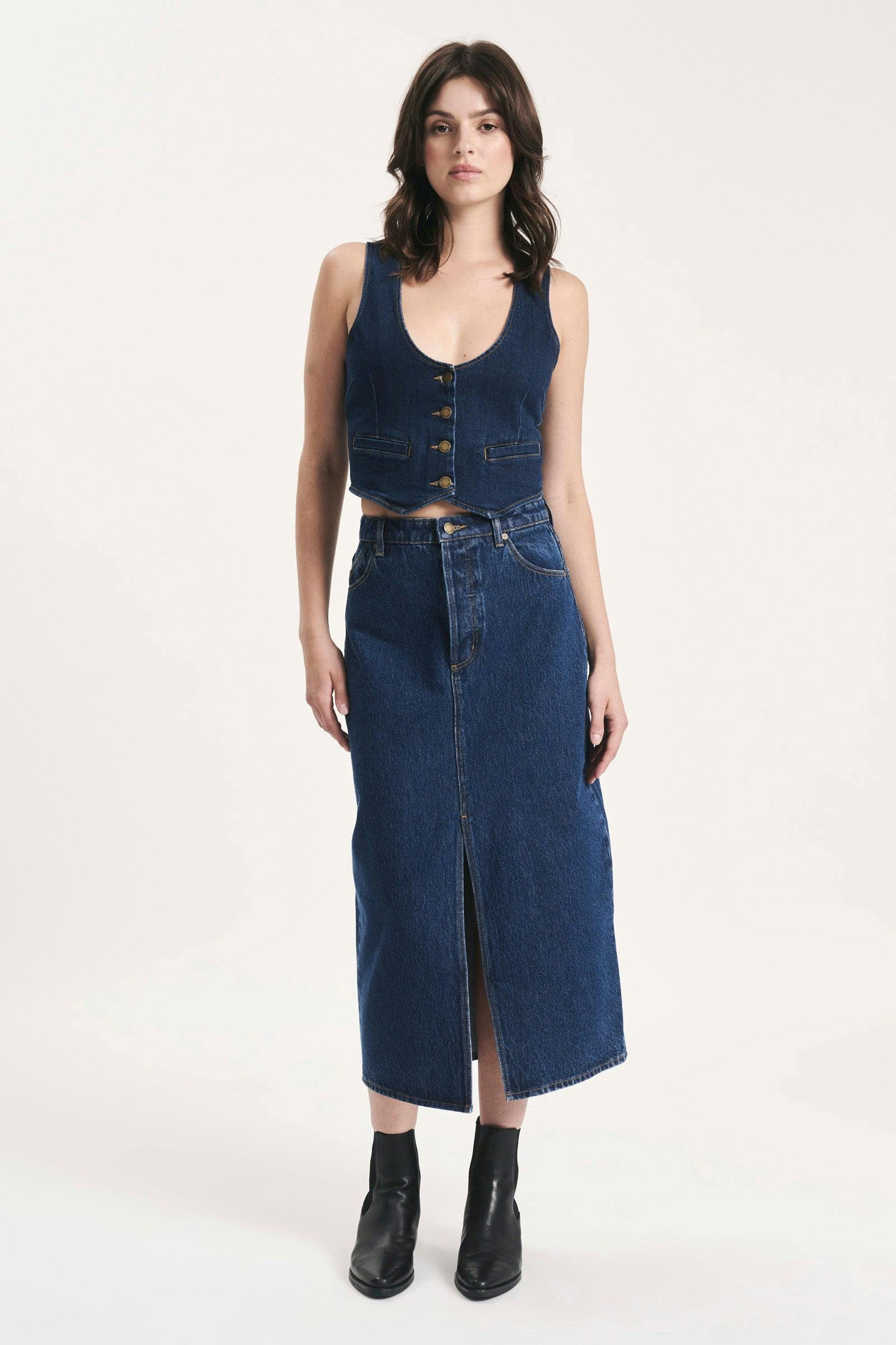 Buy Chicago Skirt - Alina Organic Online | Rollas Jeans