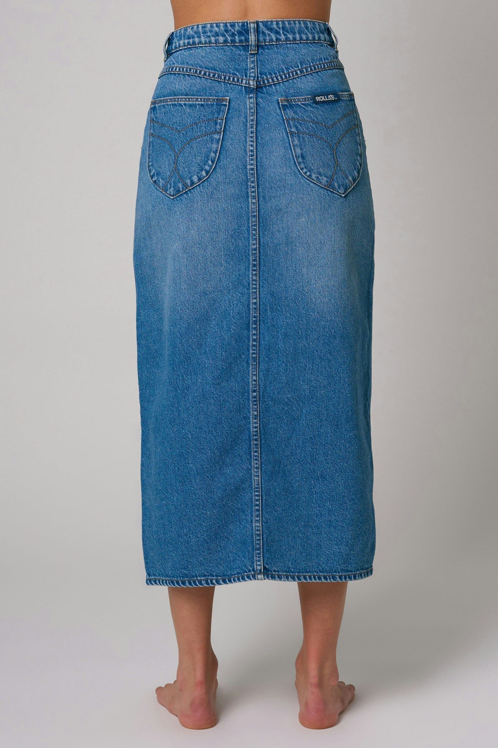 Buy Sailor Skirt - Azure Online | Rollas Jeans