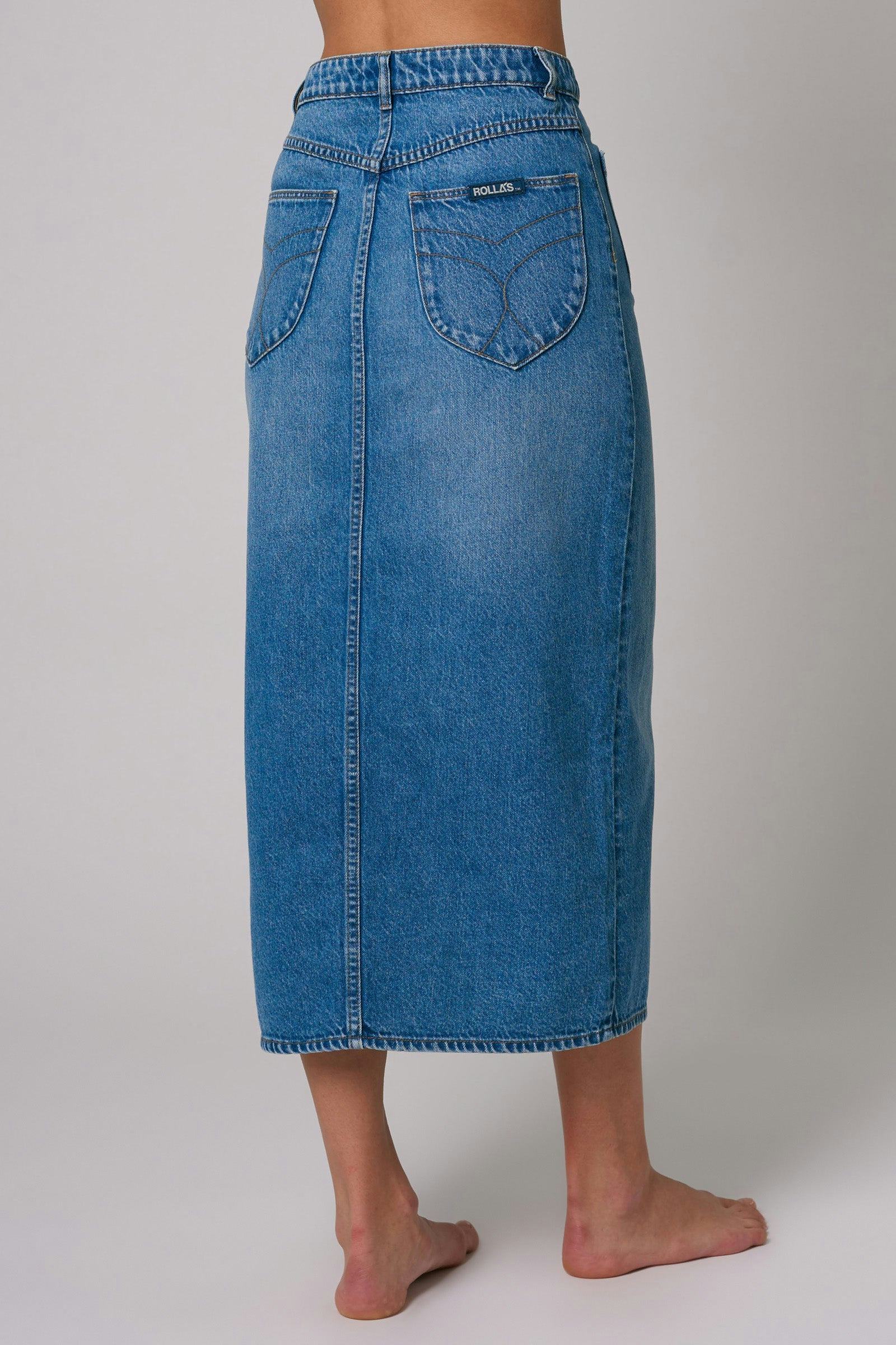 Buy Sailor Skirt - Azure Online | Rollas Jeans