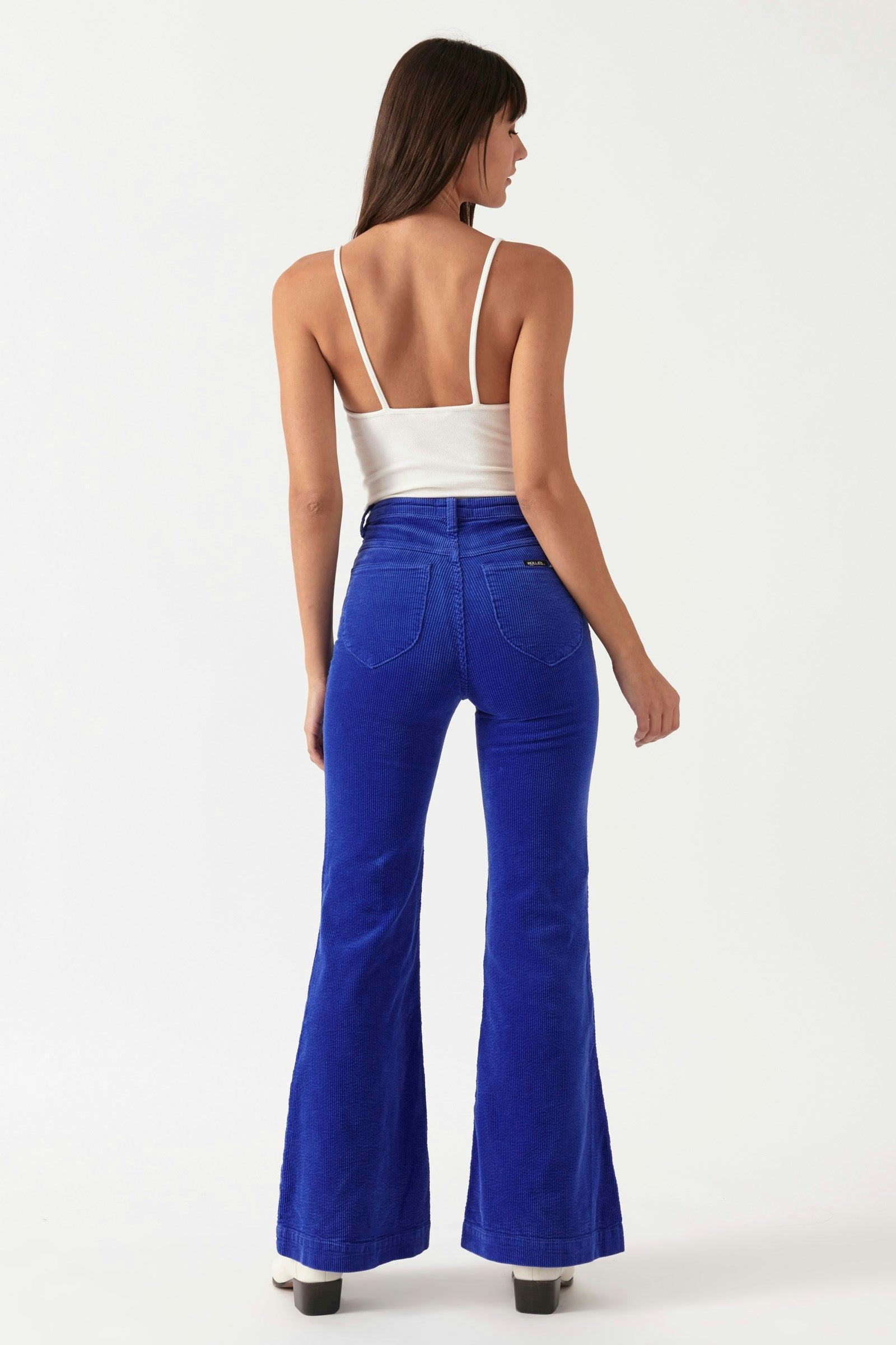 Buy Eastcoast Flare - Electric Blue Online | Rollas Jeans