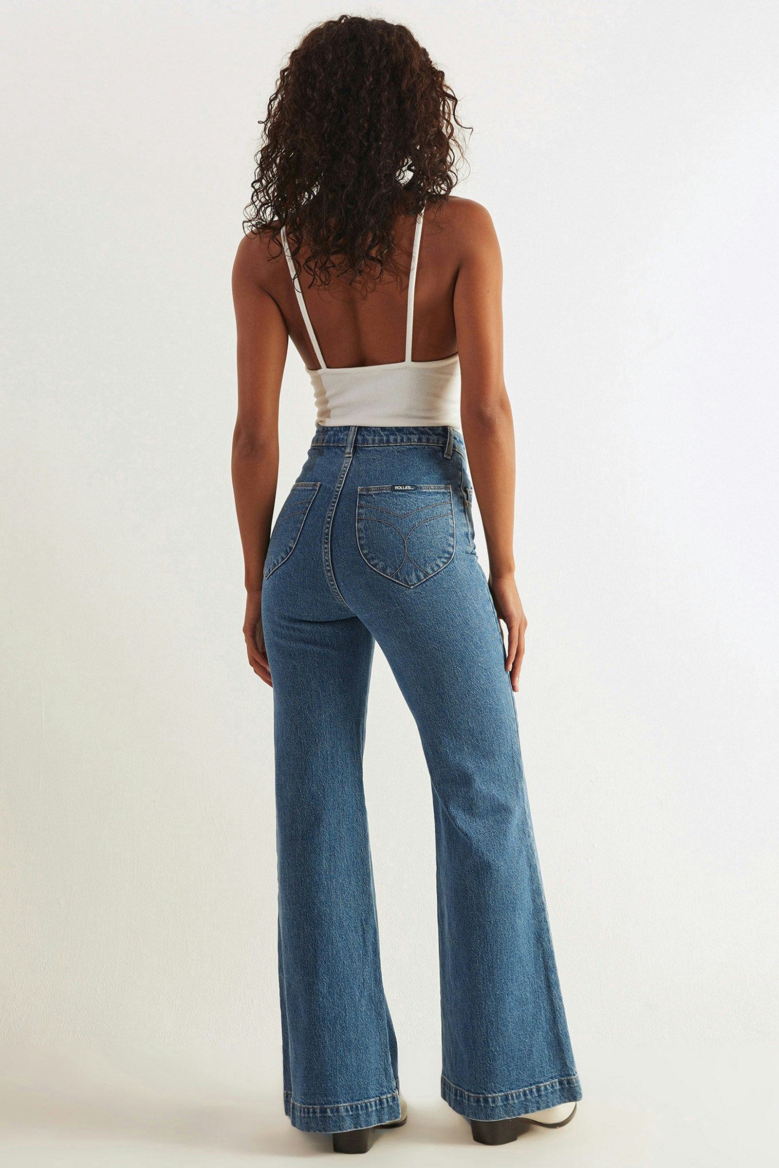 Buy Eastcoast Flare - Sadie Blue Online | Rollas Jeans