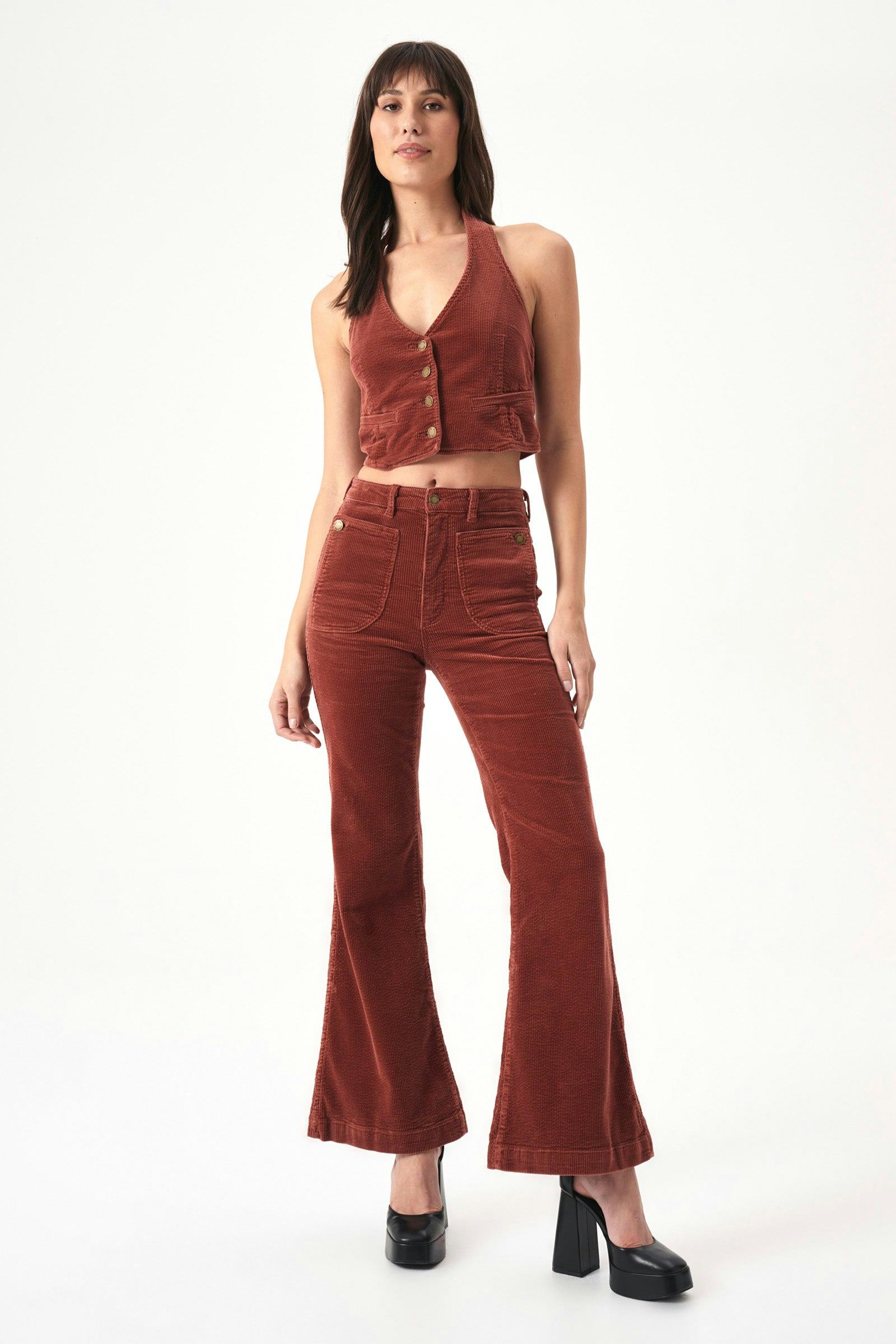 Eastcoast Flare Cord Jeans Pomegranate Red
