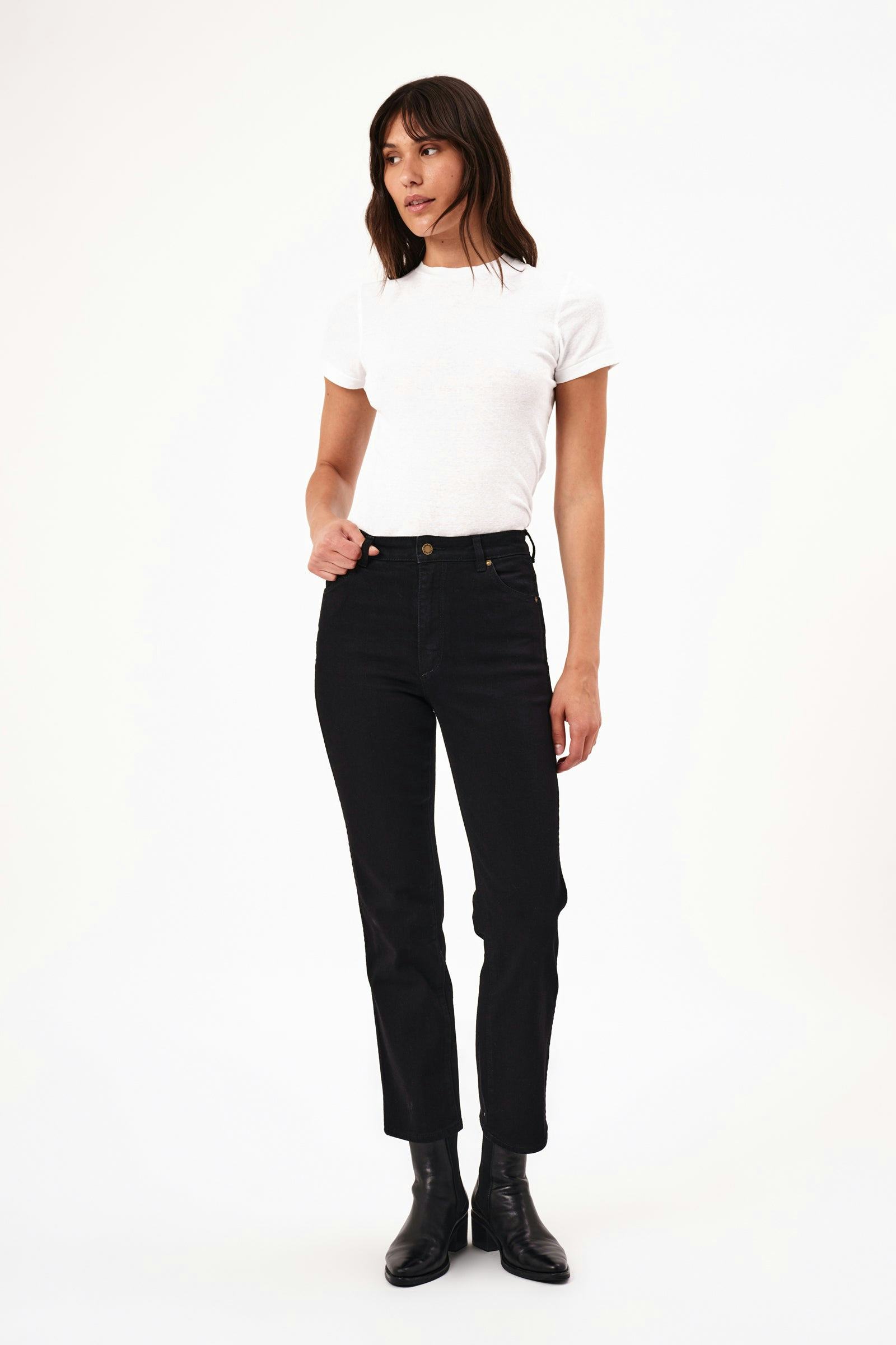 Buy Original Straight - Rinse Black Online | Rollas Jeans
