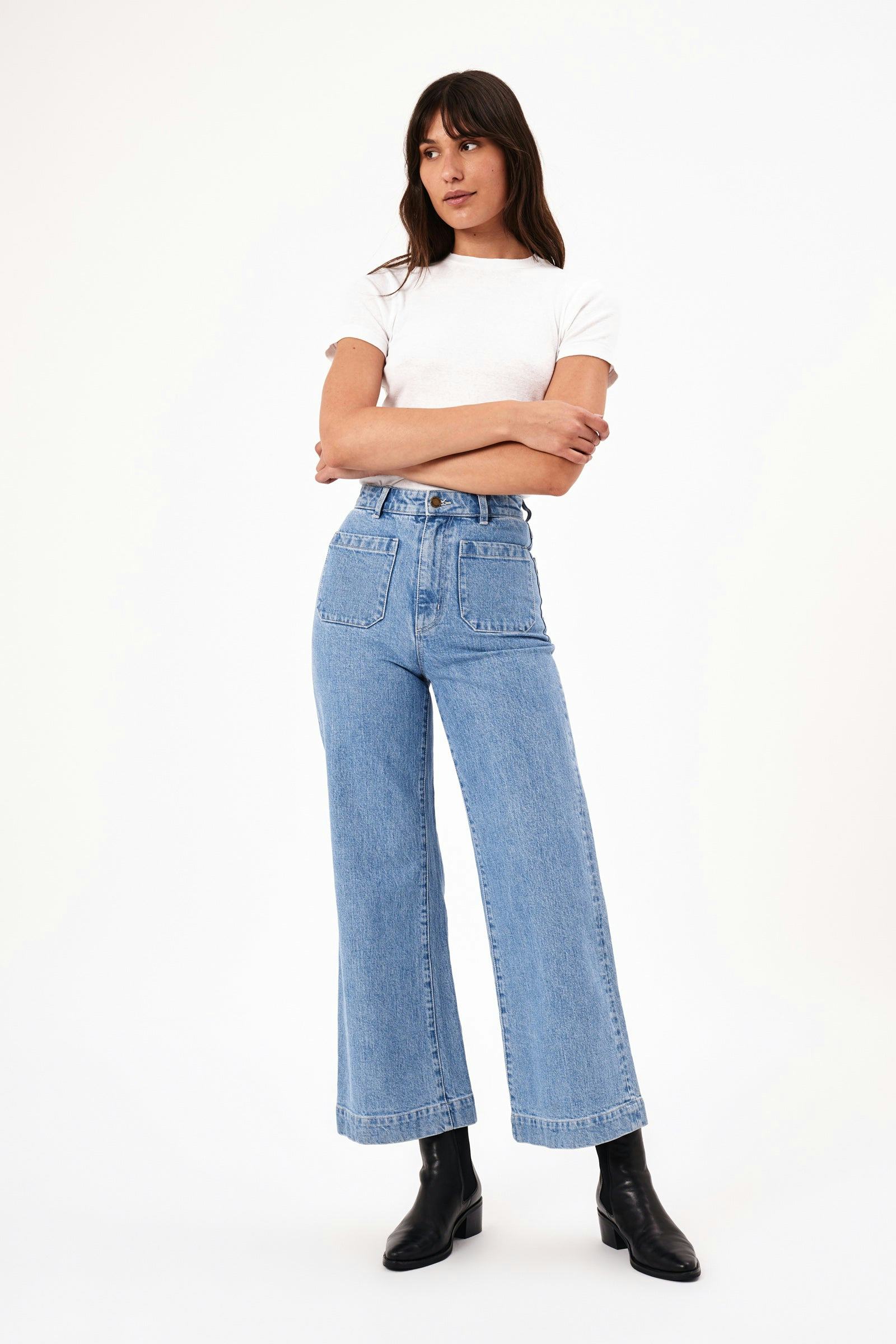 Buy Sailor Jean - Lily Blue Online | Rollas Jeans
