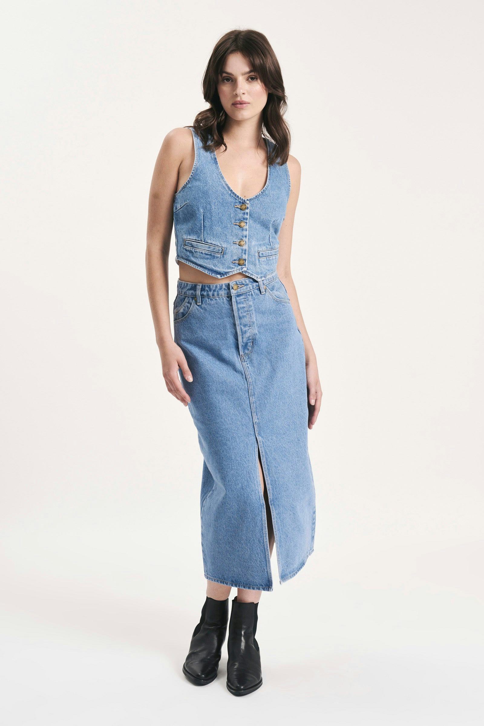 Buy Chicago Skirt - Chloe Online | Rollas Jeans