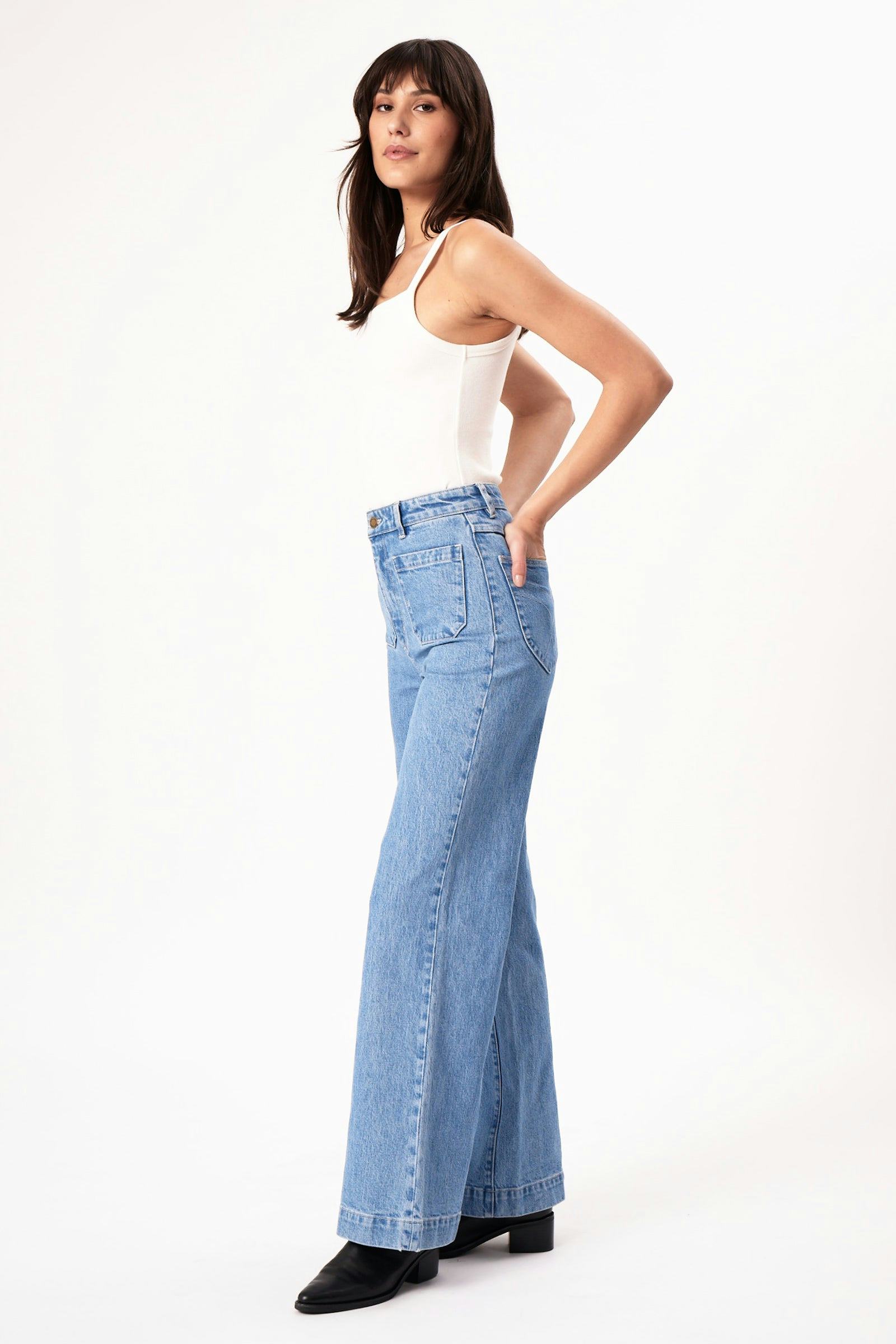 Buy Sailor Jean Long - Lily Blue Online | Rollas Jeans